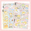 [LT142] NEW Lita Planet 'Fluffy Fluffy' Sticker Pack (Pack/Singles) - Lita Planet_LT142 - Pack_korean_sticker_stationery