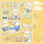 [LT144] NEW Lita Planet 'Veggies' Sticker Pack (Pack/Singles) - Lita Planet_LT144S1 - Carrot_korean_sticker_stationery