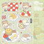 [LT147] Lita Planet 'Sweet Breakfast' Sticker Pack (Pack/Singles) - Lita Planet_LT147S3 - Brunch_korean_sticker_stationery