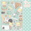 [LT158] NEW Lita Planet 'Mint Chocolate' Sticker Pack (Pack/Singles) -Lita Planet_LT158S2 - Dessert_korean_sticker_stationery
