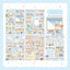 [LT159] NEW Lita Planet 'I Love Traveling' Sticker Pack (Pack/Singles) -Lita Planet_LT159 - Pack_korean_sticker_stationery
