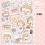 [LT160] NEW Lita Planet 'Fan Life' Sticker Pack (Pack/Singles) -Lita Planet_LT160S1 - My Bias_korean_sticker_stationery