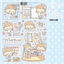 [LT160] NEW Lita Planet 'Fan Life' Sticker Pack (Pack/Singles) -Lita Planet_LT160S3 - Fan Lab_korean_sticker_stationery