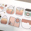 [LT163] NEW Lita Planet 'I Love Coffee' Kisscut Masking Tape 4cm x 5m -Lita Planet__korean_sticker_stationery