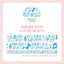 [LT165] NEW Lita Planet 'Pixel Music Note' Kisscut Masking Tape 2.5cm x 5m -Lita Planet__korean_sticker_stationery