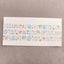 [LT166] NEW Lita Planet 'Raindrop' Kisscut Masking Tape 2.5cm x 5m -Lita Planet__korean_sticker_stationery