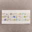 [LT167] NEW Lita Planet 'Clover and Bunny' Kisscut Masking Tape 2.5cm x 5m -Lita Planet__korean_sticker_stationery
