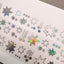 [LT168] NEW Lita Planet 'Spiky Star' Kisscut Masking Tape 2.5cm x 5m -Lita Planet__korean_sticker_stationery