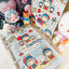[LT30] Lita Planet New Year Flower Sticker Pack (Singles Only) - Lita Planet_LT30S4 - Fortune (Pink)_korean_sticker_stationery
