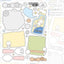 [LT61] Lita Planet Today's Routine Sticker Pack (Packs/Singles) - Lita Planet_LT61S5 - Today's Routine Memo_korean_sticker_stationery