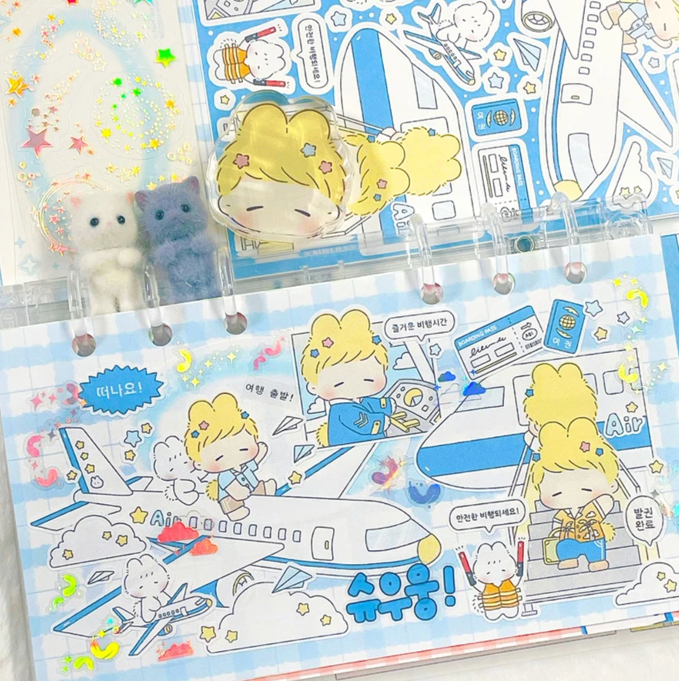 [LT62] Lita Planet Transportation Sticker Pack (Packs/Singles) - Lita Planet_LT62S5 - Tickets Memo_korean_sticker_stationery