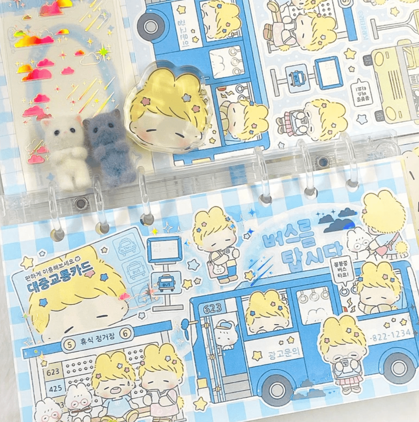 [LT62] Lita Planet Transportation Sticker Pack (Packs/Singles) - Lita Planet_LT62S5 - Tickets Memo_korean_sticker_stationery