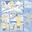 [LT62] Lita Planet Transportation Sticker Pack (Packs/Singles) - Lita Planet_LT62S3 - Plane_korean_sticker_stationery