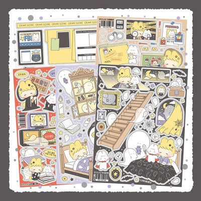 [LT67] Lita Planet Scary Sticker Pack (Packs/Singles) - Lita Planet_LT67 - Pack_korean_sticker_stationery