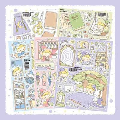 [LT74] Lita Planet Magical Witch Sticker Pack (Packs/Singles) - Lita Planet_LT74 - Pack_korean_sticker_stationery