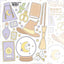 [LT74] Lita Planet Magical Witch Sticker Pack (Packs/Singles) - Lita Planet_LT74S5 - Witch Memo_korean_sticker_stationery