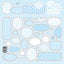 [LT75] Lita Planet Speech Bubble Sticker Pack - Lita Planet__korean_sticker_stationery