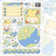[LT77] Lita Planet Earth Sticker Pack (Packs/Singles) - Lita Planet_LT77S5 - Earth Memo_korean_sticker_stationery