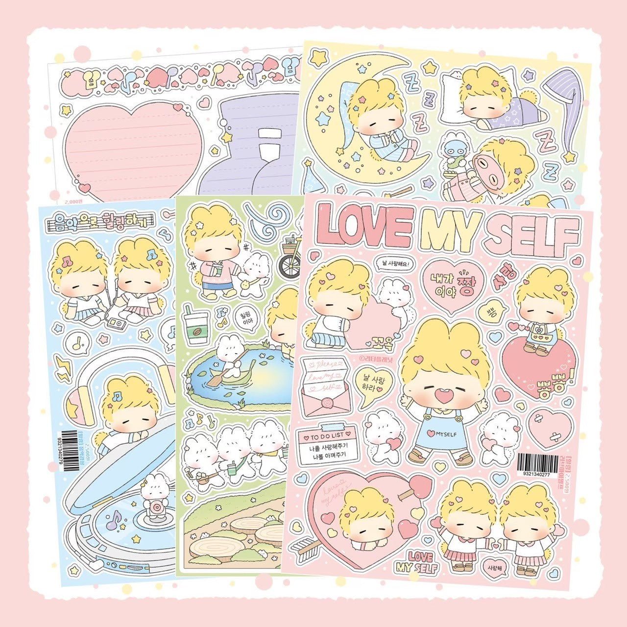 [LT89] Lita Planet Healing Sticker Pack (Single/Pack) - Lita Planet_LT89 - Pack_korean_sticker_stationery