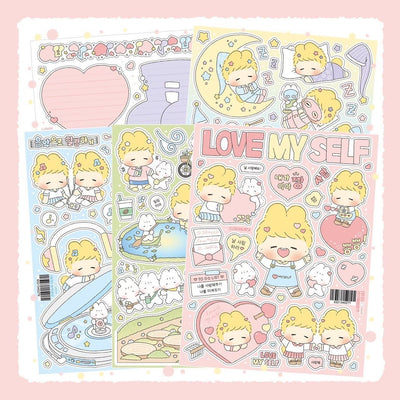[LT89] Lita Planet Healing Sticker Pack (Single/Pack) - Lita Planet_LT89 - Pack_korean_sticker_stationery