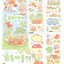 [MB03] Maybean 'Forest Village' Sticker Sheet Pack (Single/Pack) - Maybean_MB03 - Pack_korean_sticker_stationery