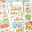 [MB03] Maybean 'Forest Village' Sticker Sheet Pack (Single/Pack) - Maybean_MB03 - Pack_korean_sticker_stationery