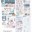 [MB05] Maybean 'Our Chaotic Day' Sticker Sheet Pack (Single/Pack) - Maybean_MB05 - Pack_korean_sticker_stationery