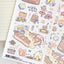 [MB06] Maybean 'Dreaming Bookmark' Sticker Sheet Pack (Single/Pack) - Maybean_MB06S2 - Analogue Writer_korean_sticker_stationery