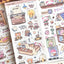 [MB06] Maybean 'Dreaming Bookmark' Sticker Sheet Pack (Single/Pack) - Maybean_MB06S2 - Analogue Writer_korean_sticker_stationery