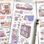[MB06] Maybean 'Dreaming Bookmark' Sticker Sheet Pack (Single/Pack) - Maybean_MB06S1 - Special Used Book Store_korean_sticker_stationery