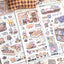 [MB06] Maybean 'Dreaming Bookmark' Sticker Sheet Pack (Single/Pack) - Maybean_MB06 - Pack_korean_sticker_stationery