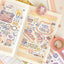 [MB06] Maybean 'Dreaming Bookmark' Sticker Sheet Pack (Single/Pack) - Maybean_MB06S3 - Cozy Book Cafe_korean_sticker_stationery