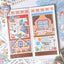 [MB20] Maybean 'Winter Story' Sticker Sheet Pack (Single/Pack) - Maybean_MB20S3 - Winter on the Desk_korean_sticker_stationery