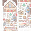 [MB20] Maybean 'Winter Story' Sticker Sheet Pack (Single/Pack) - Maybean_MB20S2 - Snowy Attic_korean_sticker_stationery