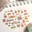 [MB23] Maybean 'Gold Foil Christmas' Kisscut Masking Tapes (options) - Maybean_MB23S1 - Gift Fairy_korean_sticker_stationery