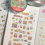 [MB23] Maybean 'Gold Foil Christmas' Kisscut Masking Tapes (options) - Maybean_MB23S1 - Gift Fairy_korean_sticker_stationery