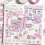 [MB24] NEW Maybean 'Making a Record of Today' Sticker Sheet Pack (Single/Pack) - Maybean_MB24S3 - Cozy Dream Diary (Blue)_korean_sticker_stationery