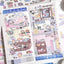 [MB24] NEW Maybean 'Making a Record of Today' Sticker Sheet Pack (Single/Pack) - Maybean_MB24S3 - Cozy Dream Diary (Blue)_korean_sticker_stationery