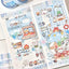 [MB26] NEW Maybean 'Quilt Pieces' Masking Tape Set - Maybean__korean_sticker_stationery