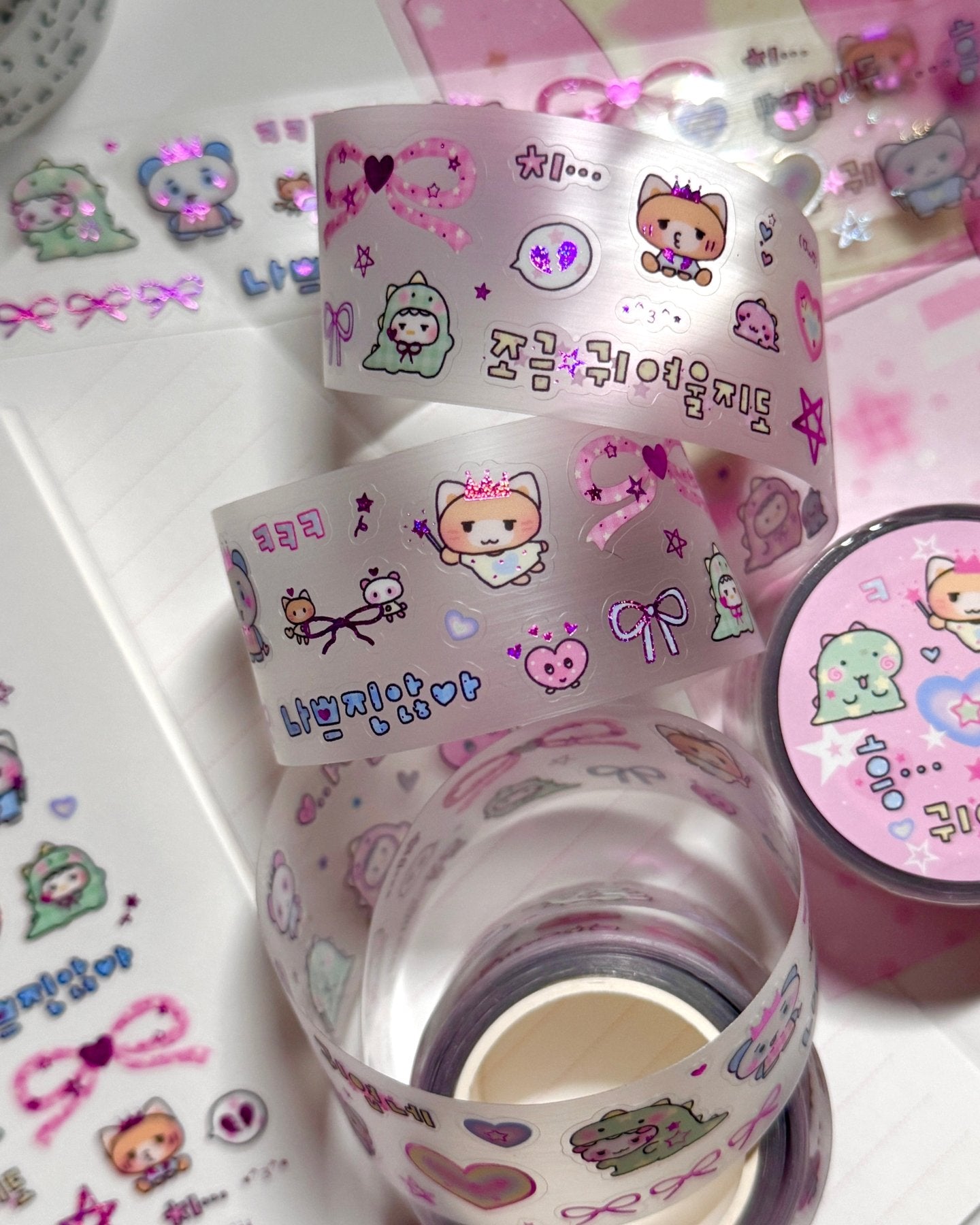 [MB29] NEW Maybean Kisscut Masking Tapes (options) - Maybean_MB29S1 - Princess_korean_sticker_stationery