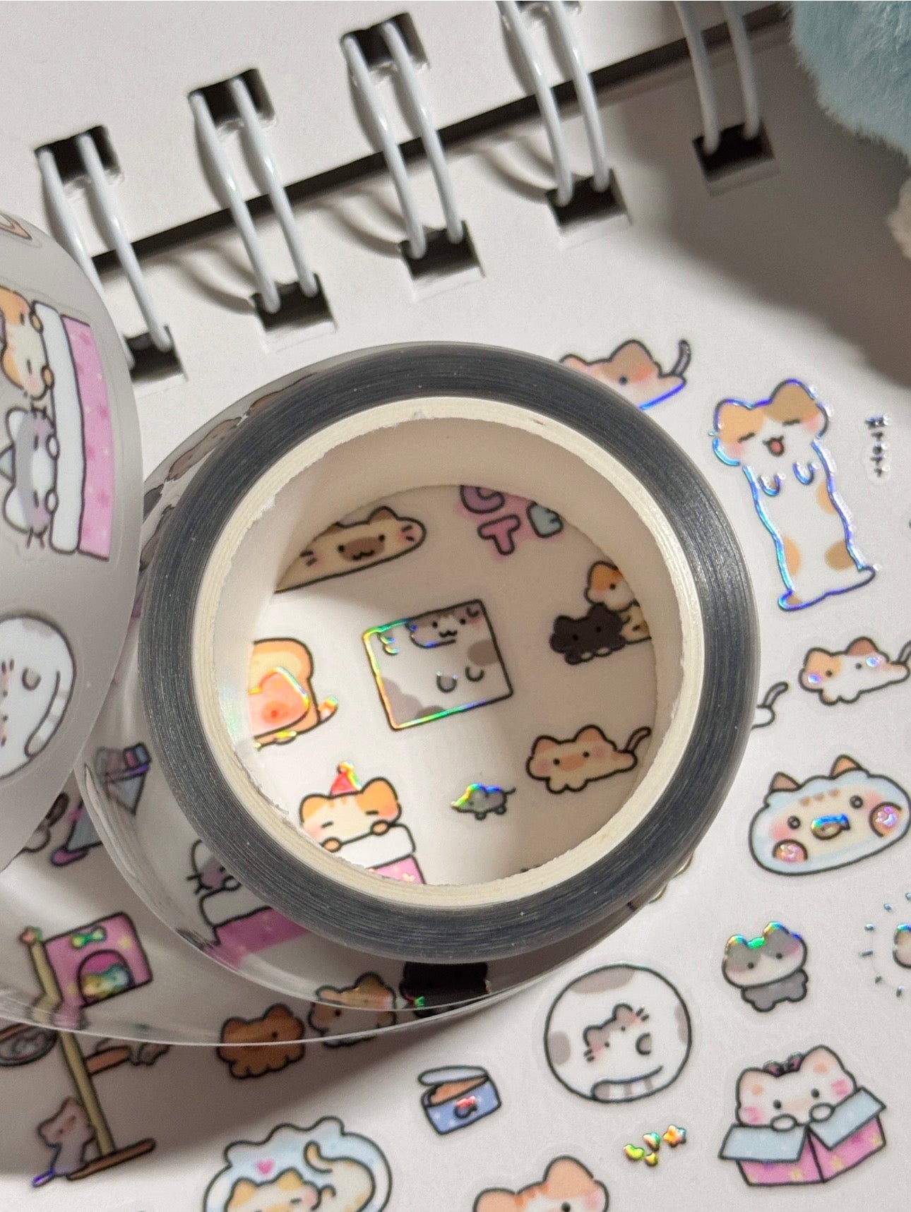 [MB29] NEW Maybean Kisscut Masking Tapes (options) - Maybean_MB29S2 - Cats_korean_sticker_stationery