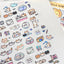 [MB29] NEW Maybean Kisscut Masking Tapes (options) - Maybean_MB29S1 - Princess_korean_sticker_stationery