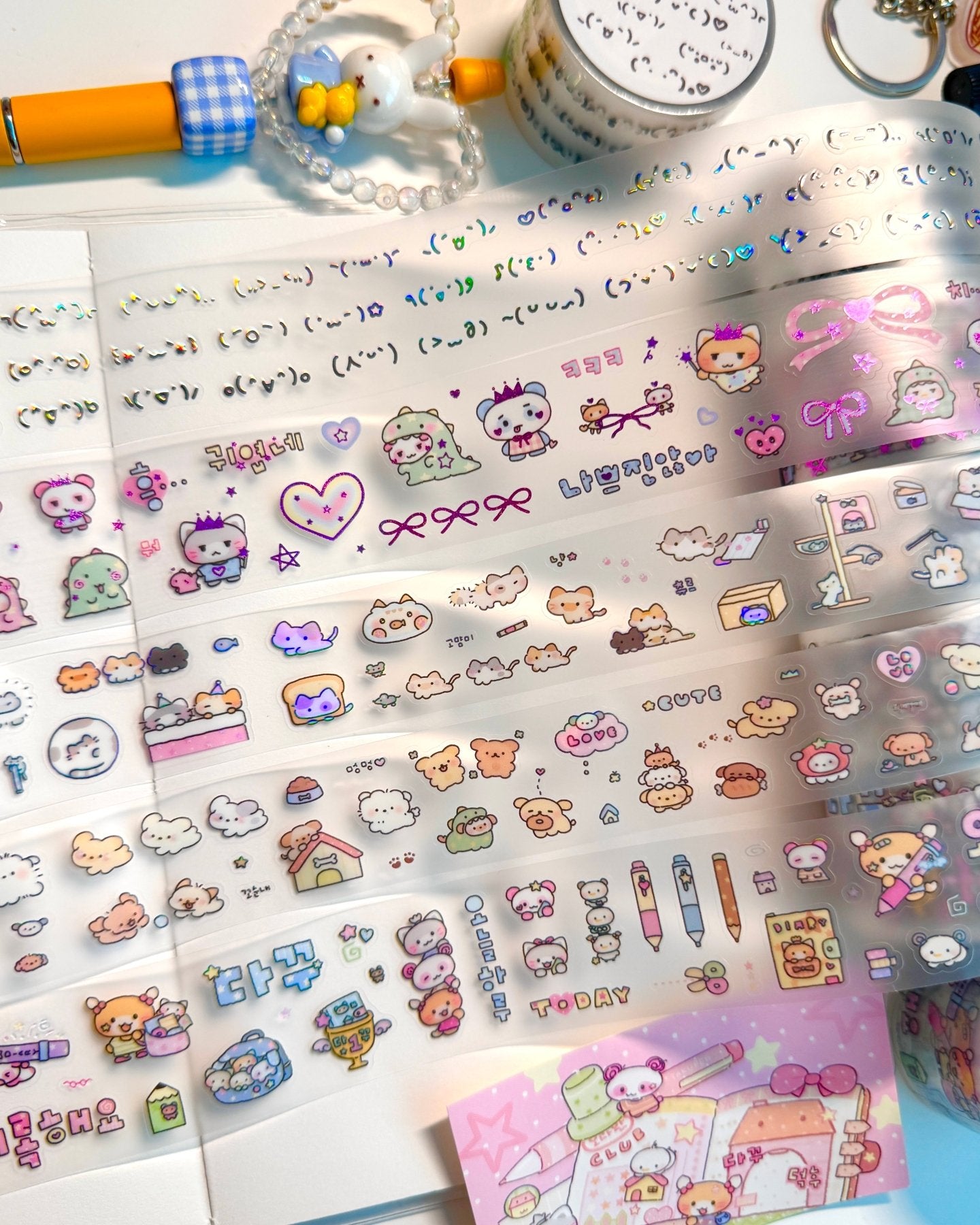 [MB29] NEW Maybean Kisscut Masking Tapes (options) - Maybean_MB29S1 - Princess_korean_sticker_stationery