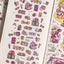 [MB30] NEW Maybean x Heeyane Collaboration Sticker Pack & Tape Set (options) - Maybean_MB30S2 - Kisscut Set_korean_sticker_stationery