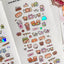 [MB30] NEW Maybean x Heeyane Collaboration Sticker Pack & Tape Set (options) - Maybean_MB30S2 - Kisscut Set_korean_sticker_stationery