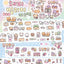 [MB30] NEW Maybean x Heeyane Collaboration Sticker Pack & Tape Set (options) - Maybean_MB30S1 - Sticker Pack_korean_sticker_stationery
