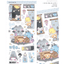[MB32] NEW Maybean 'Today's Temperature' Sticker Sheet Pack (Single/Pack) - Maybean_MB32S2 - Sleepless Night (Gray)_korean_sticker_stationery