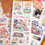 [MB32] NEW Maybean 'Today's Temperature' Sticker Sheet Pack (Single/Pack) - Maybean_MB32S3 - I Can Do This! (Red)_korean_sticker_stationery