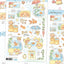 [MB33] NEW Maybean 'Refreshing Pieces' Sticker Pack (Singles/Pack) -Maybean_MB33S1 - Looking for Goldfish (Blue)_korean_sticker_stationery