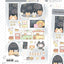 [MB33] NEW Maybean 'Refreshing Pieces' Sticker Pack (Singles/Pack) -Maybean_MB33S3 - Fireworks (Gray)_korean_sticker_stationery